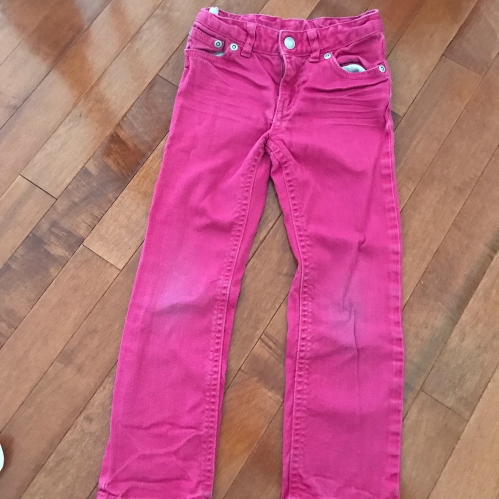 Ralph Lauren pink skinny jeans
